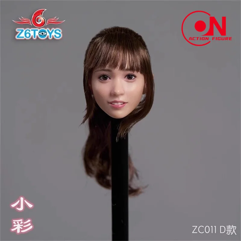 Z6TOYS ZC011 1/6 Saika Kawakita Beweegbare Ogen Head Sculpt Carving Model Fit 12 ''Vrouwelijke Soldaat Action Figure Body poppen