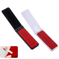 2PCS Clothes Lint Remover Reusable Pet Cat Hair Fur Roller Brush Reusable Static Dusting Cleaning Brushes Manual Cleaner Tool