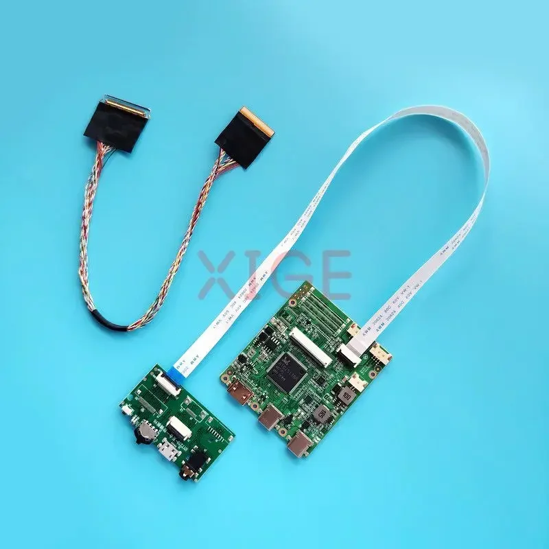 Kit DIY Driver Controller Board For N173FGE-L13/L21/L23/L63/LA3 40-Pin LVDS TYPE-C Laptop Screen 1600x900 USB-C Mini-HDMI 17.3