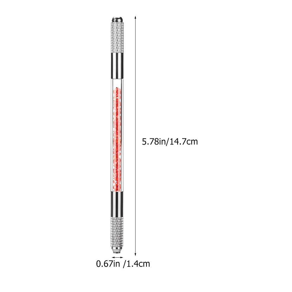 Pióro do tatuażu Narzędzia do mikrobladingu Codzienne użytkowanie Uchwyt na igłę do tatuażu Przycinanie brwi Piękno Ołówek Tatuaże Używanie długopisów Akryl