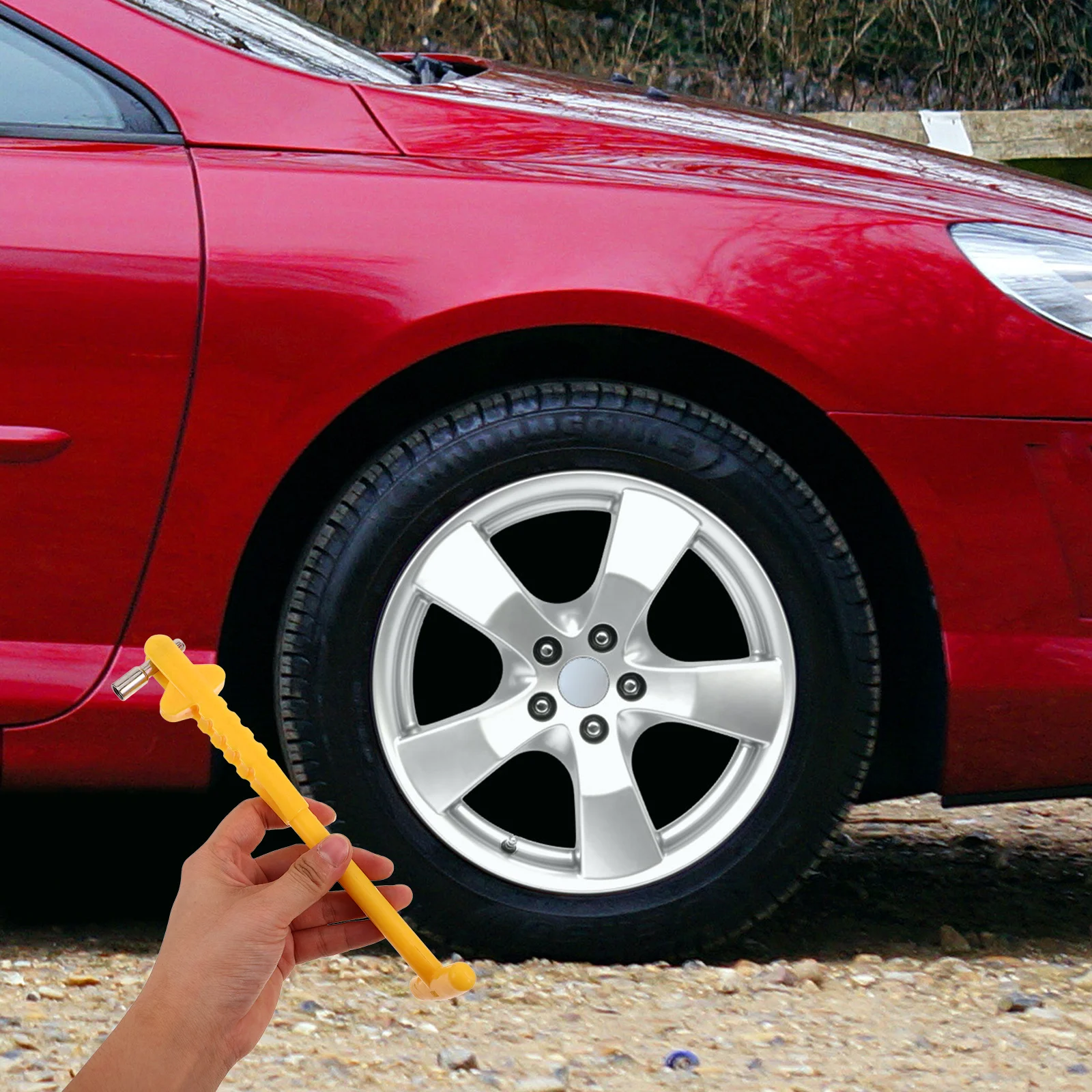 

Stem Tool Kit Universal Car Tire Repair Tool With Valve Core Remover Installation Accessories For Automotive Tire Valve Stem