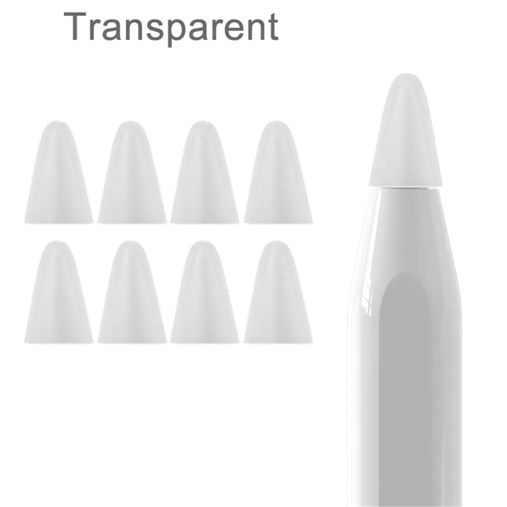 

Replacement Anti Noise Nib Protector Tip Cover Case Friction Smooth Tips Sleeve Wrap For Apple Pencil 1 2 iPad Pro Mini Air