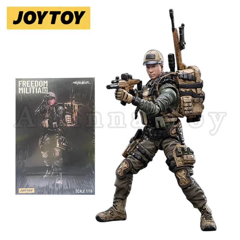 [Pre-Auftrag] JOYTOY 1/18 Action Figur (3 TEILE/SATZ) hardcore Freiheit Militia Trio Anime Sammlung Military Modell Freies Verschiffen