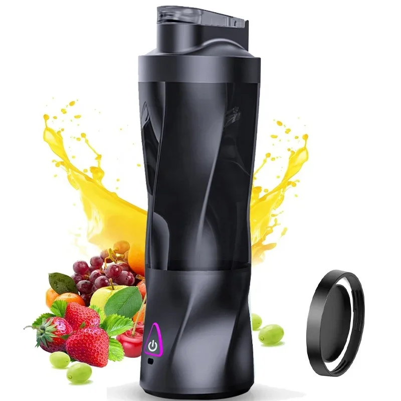 High Power 360W Rechargeable Juicer Blender Portable Blender Electric Smoothies Juicer Cup and Manual Protein Shaker