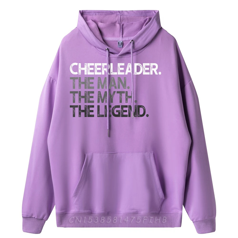 Cheerleader Cheer Leader The Man O Neck Hoodies Lovers Day Hoodies Long Sleeve Classic Casual Hoodies Funny Men
