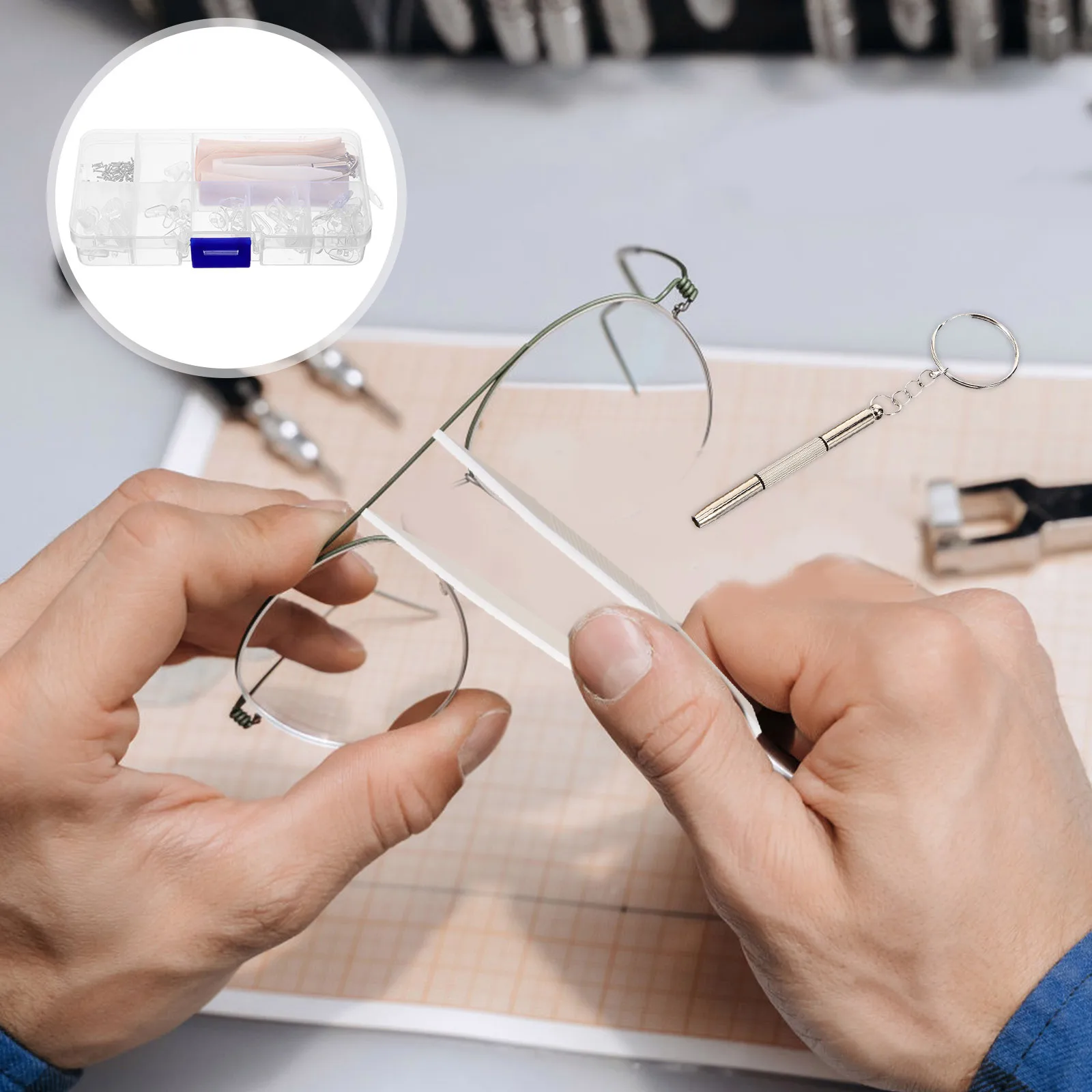 

1 Set Silicone Nose Pads For Eyeglasses Anti-Slip Comfort Fit Universal Glasses Nose Piece Soft Bridge Pads Replacement Parts