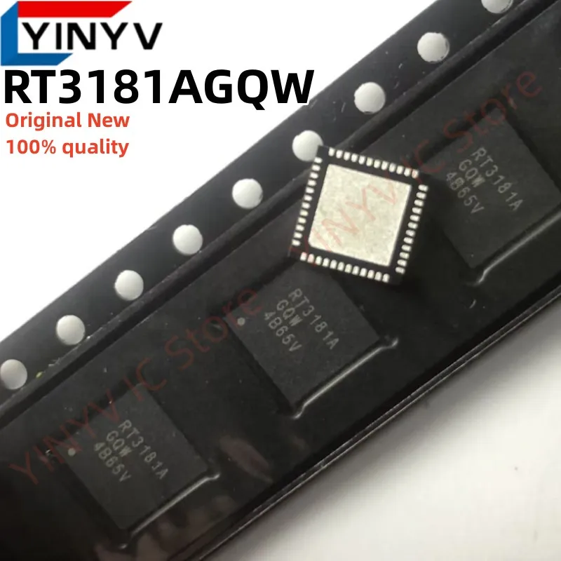 1-5PCS RT3181AGQW RT3181A RT3181 WIRELESS PWR TRANSMITTER chip WQFN-48 100% new imported original 100% quality