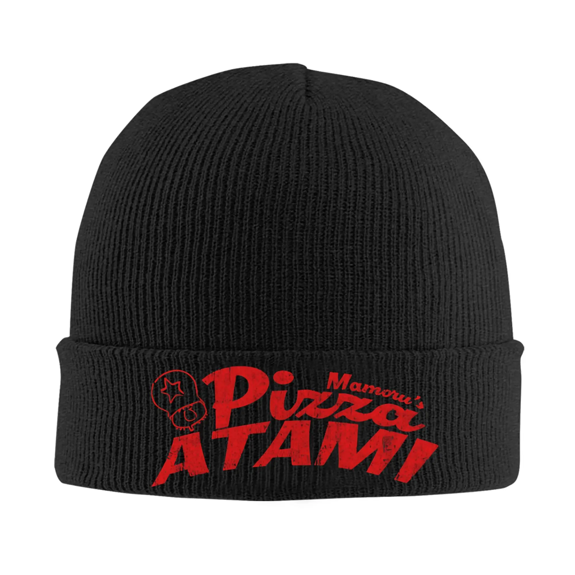 Pizza Atami Death Stranding Knit Hat Beanies Autumn Winter Hats Warm Acrylic  Street  Caps for Men Women Gift