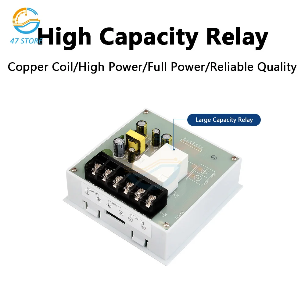 Intelligent Temperature Controller Relay Output Program Thermocouple K/E-Type Digital Display Adjustable Thermostat 220V 30A SSR