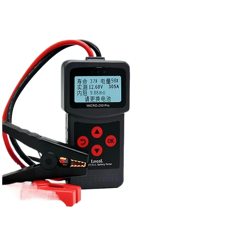 

Battery Tester High Precision Car Motorcycle Truck Lead Acid Start-Stop Battery Tester Battery Tester