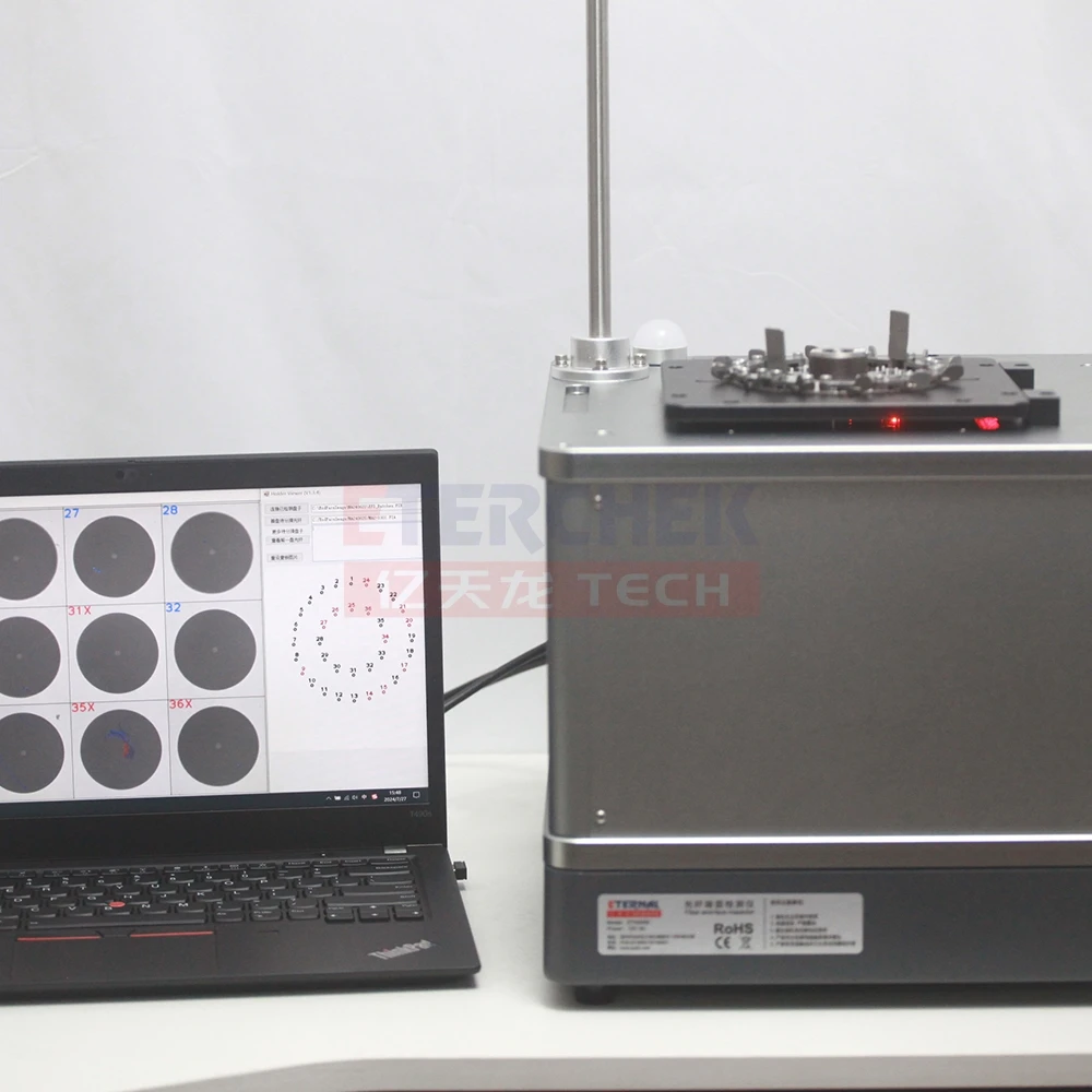 ETN5000 Short Ferrule Centralized Multi-head End Face Cleaning and Automatic Detection and Judgment Instrument AA