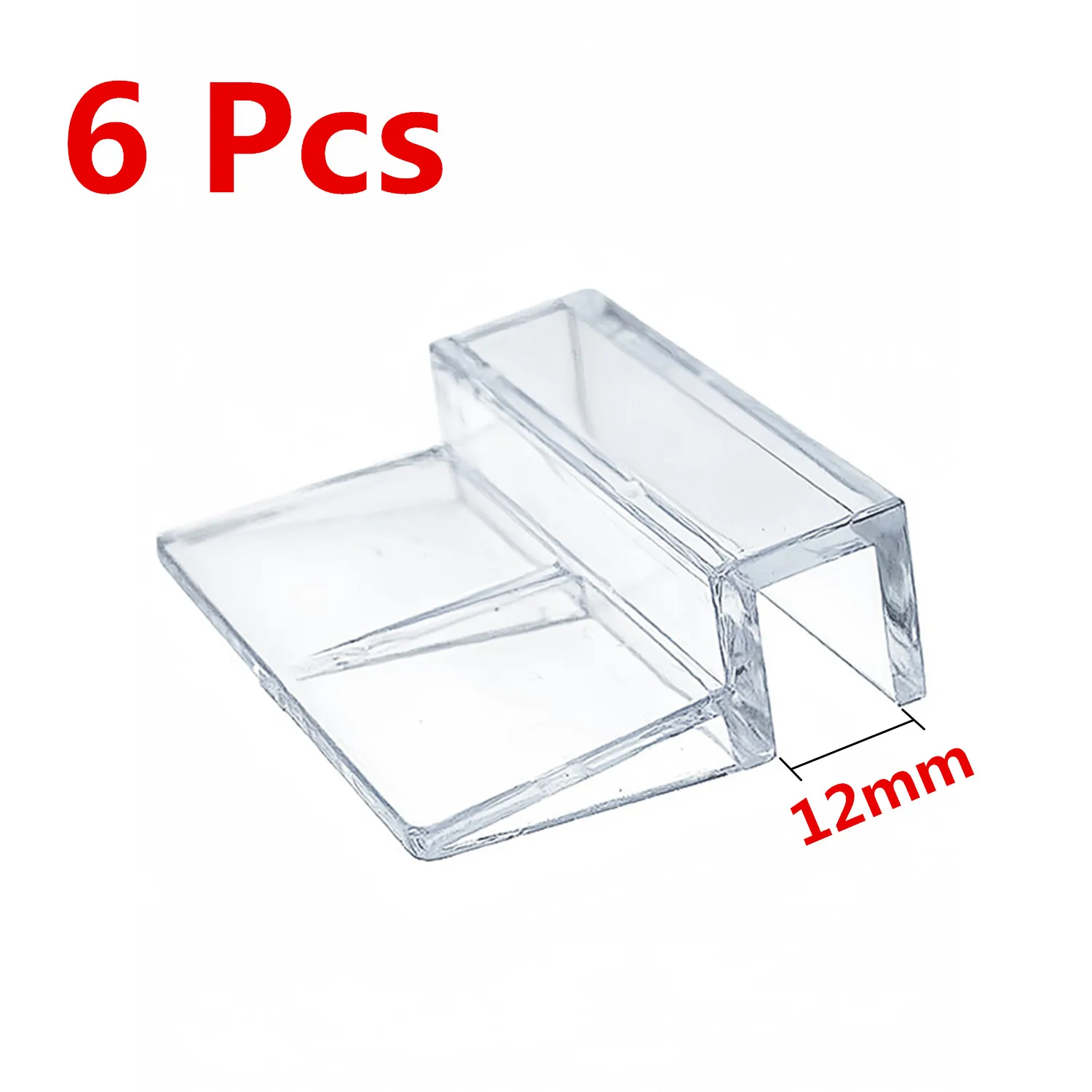 5/6/8/10/12mm Aquarium Acryl Clips Glas Abdeckung Unterstützung Halter Transparent Aquarium Abdeckung Platte halterung Aquarium Zubehör