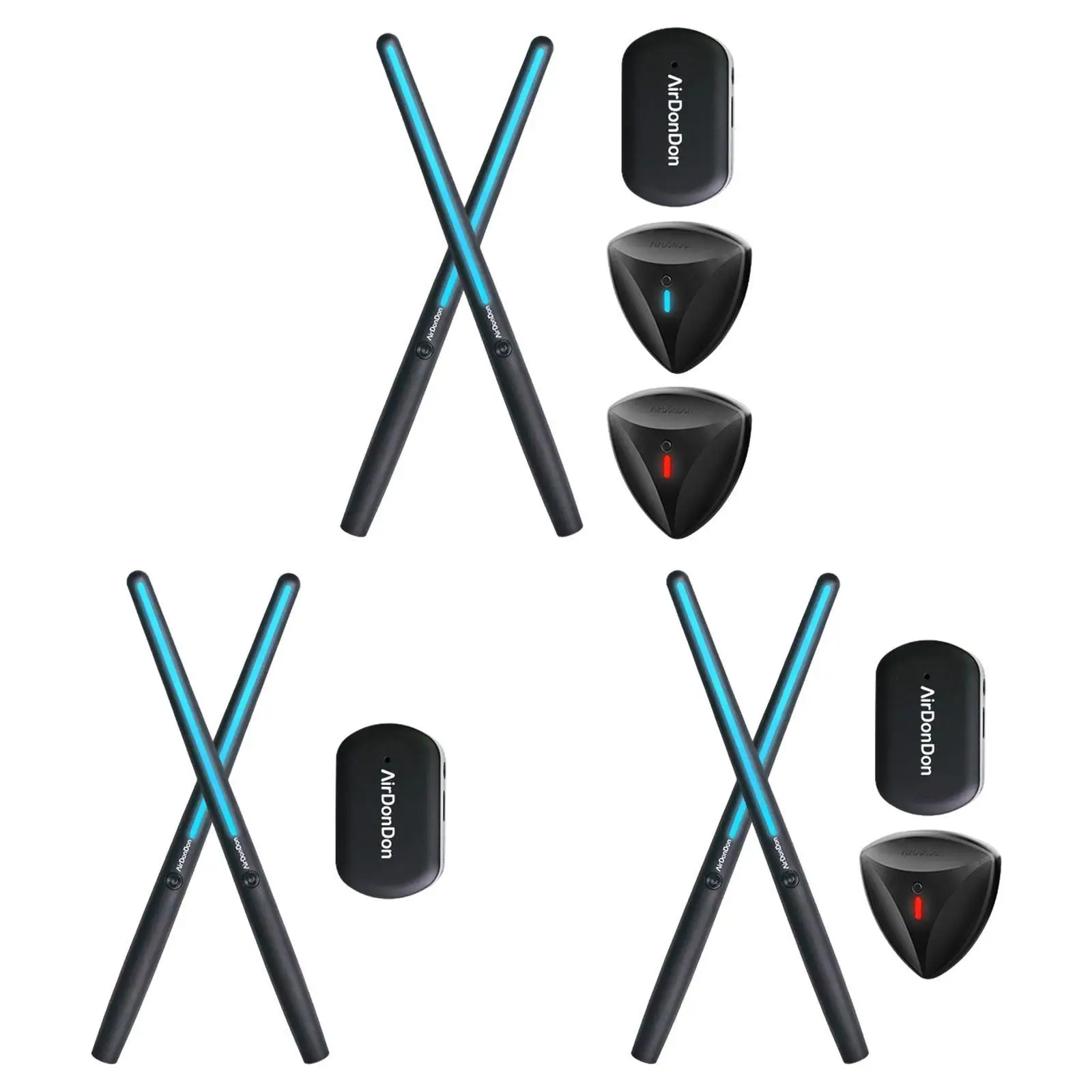 

Виртуальный воздушный барабан, тихий прочный электронный барабан для начинающих взрослых, любителей барабанов