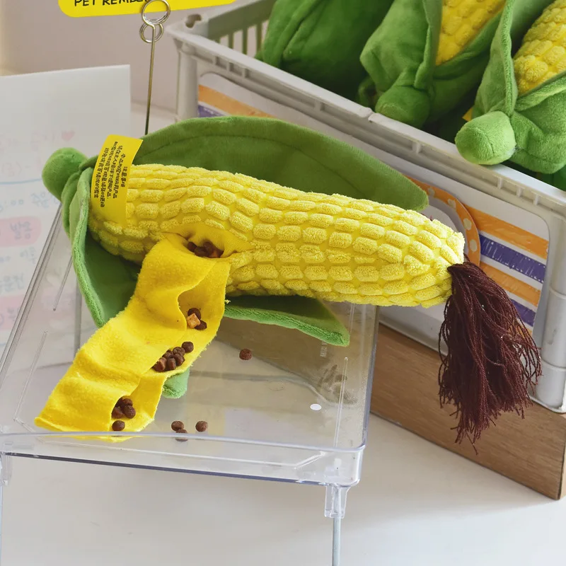 

Pet Simulation Big Corn, Dog Hiding Food, Sniffing Toys, Pet Sounds To Relieve Boredom, Slow Eating