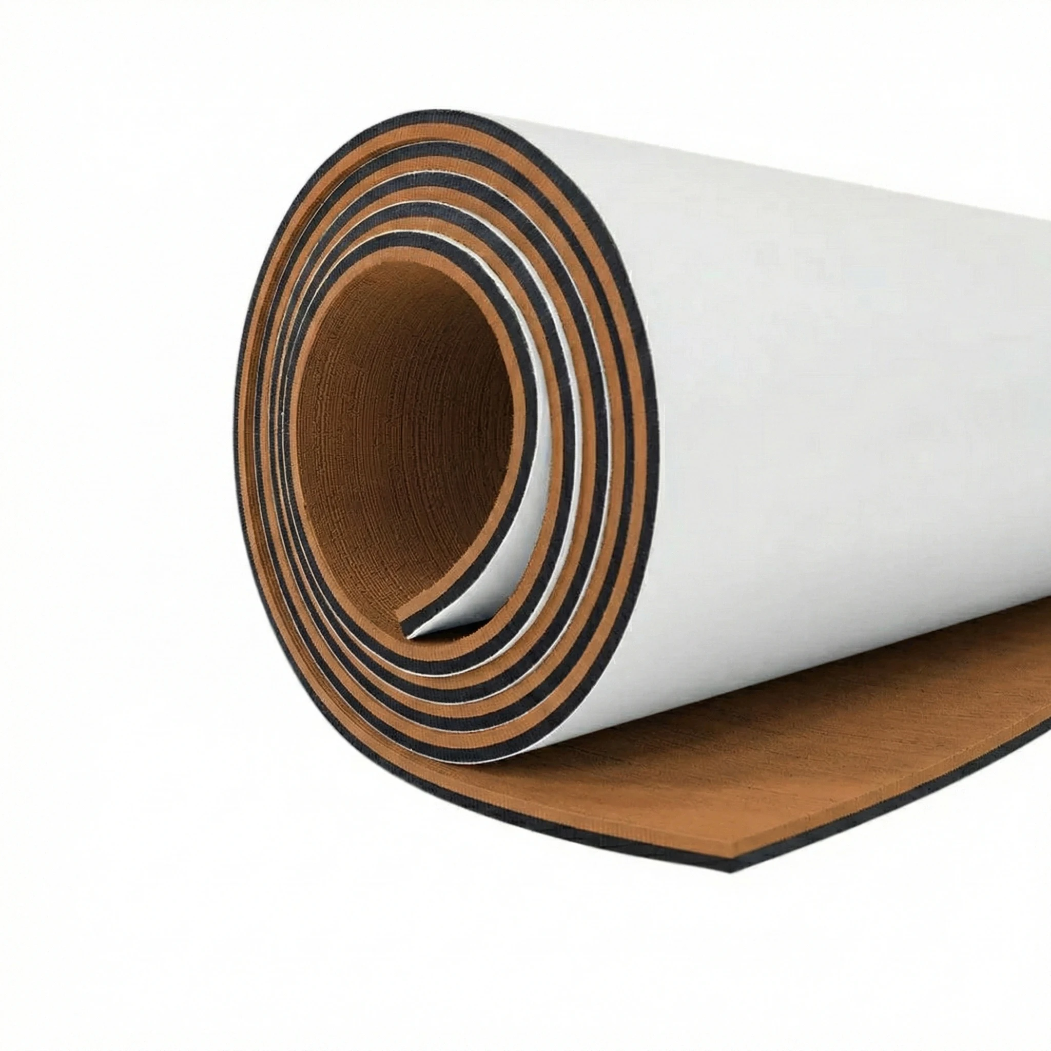 

2400x1120x5mm EVA Foam Brown Brushed Boat Flooring Pad Self Adhesive Non Slip Marine Deck Mat for Yacht Jet Ski Decking Carpet
