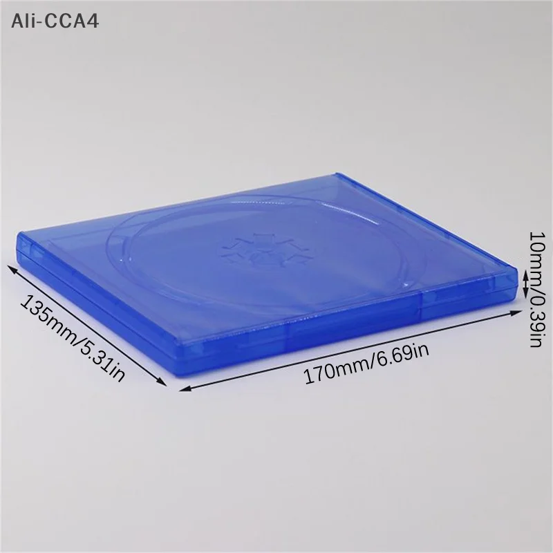 CCA4-CD DVD Discs Storage Box Cover CD Game Case Protective Box Game Disk Holder Disk Case