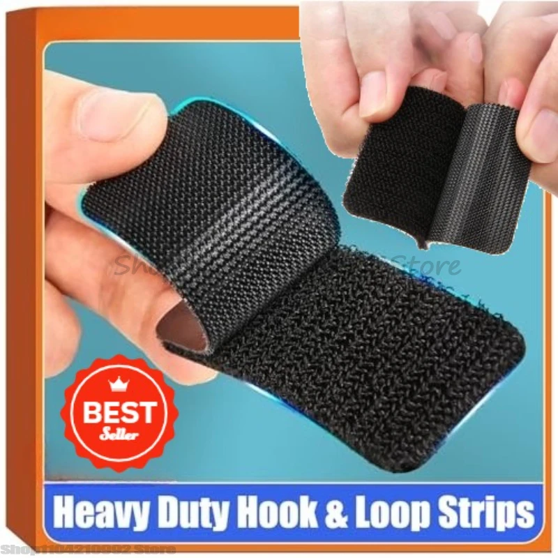 Carpet Mat Fixing Stickers Universal Car Foot Pad Invisible Non Slip Tape Nylon Magic Tape Auto Traceless Adhesive