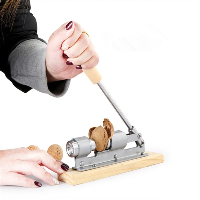 Hazelnut Hazel Cracker Nutcracker Clamp Plier Sheller Crack Almond Kitchen Clip Tool Machine Heavy Duty Pecan Filbert Walnut Nut