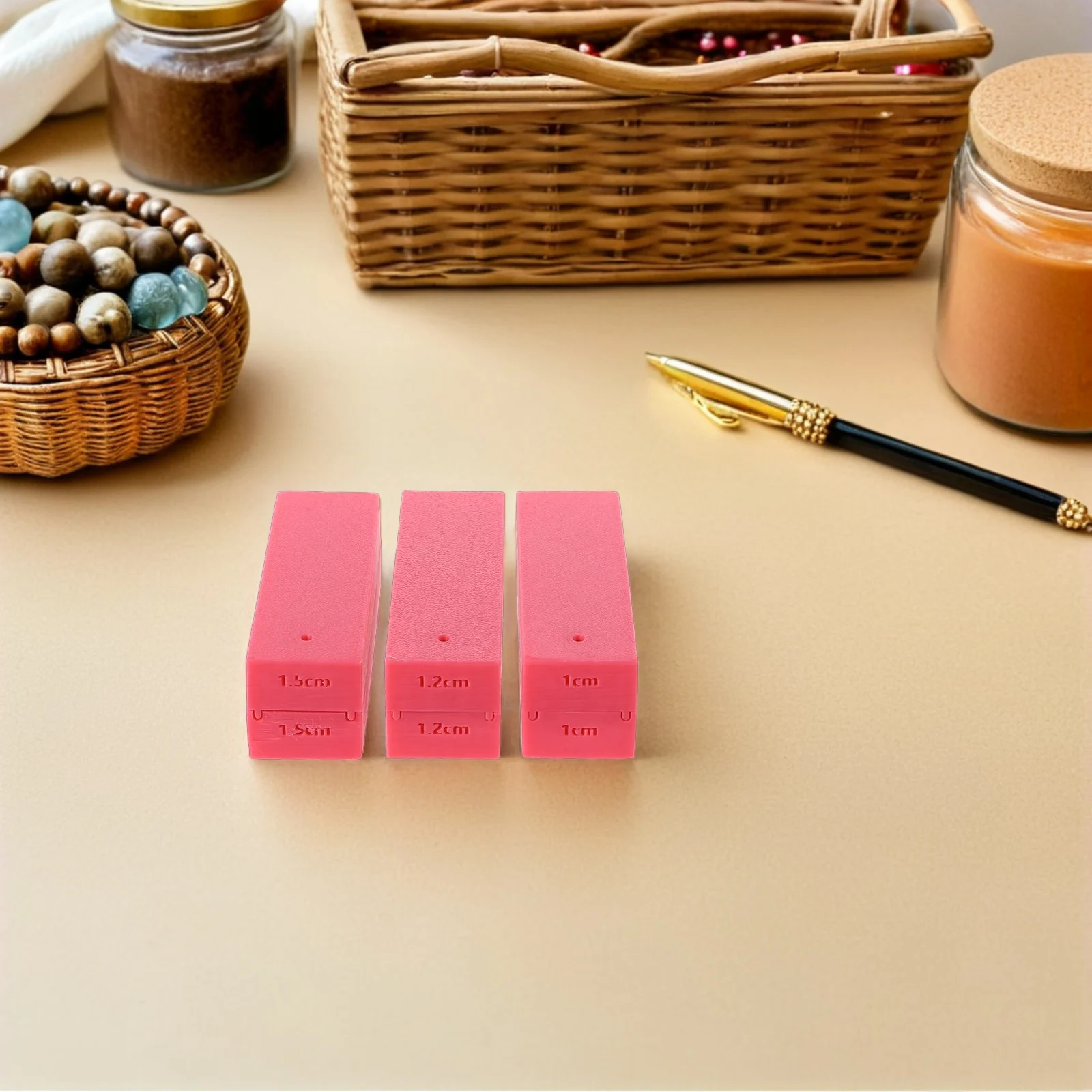 

3Pcs Clay Bead Roller Mold 10Mm 12Mm 15Mm Bead Shaping Tools for Polymer Air Dry Clay Jewelry Making Craft DIY Accessories