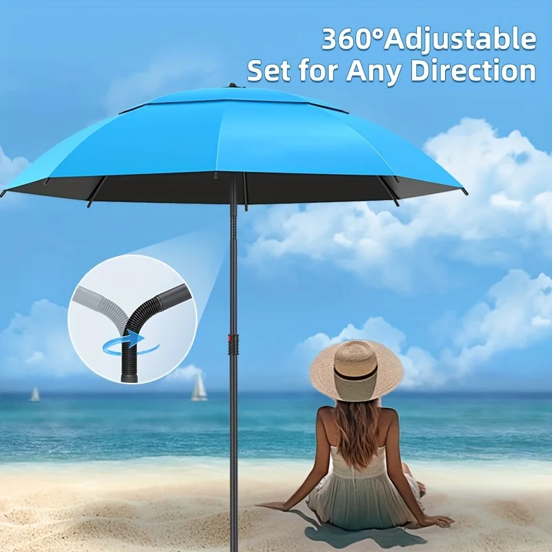 

Fishing Umbrella, Outdoor Sunshade Umbrella for Anglers, Portable, For Fishing, Stall, Garden, Shop & Outdoor Activities