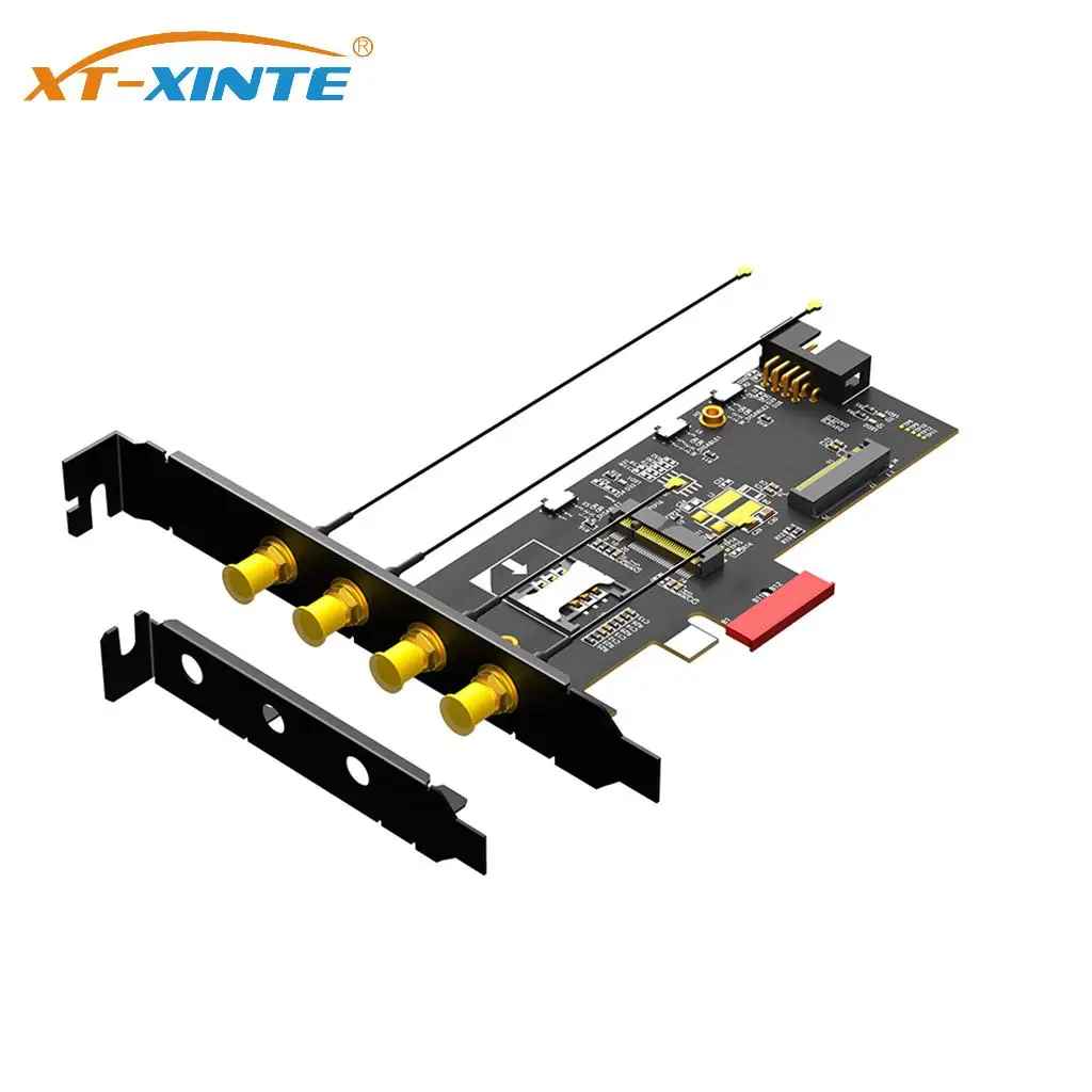 

Адаптер PCIe X1 для карт Wi-Fi M.2 Key A/Key E/Key A+E, для карт Wi-Fi и 3G/4G Key B 3042, поддержка SIM-карт NANO/Micro/стандартных