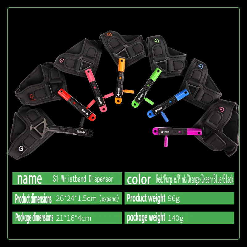 Archery Wrist Release, Adjustable Compound Bow Release Aid, Strap Trigger Bow Release for Hunting Target Shooting Practice view 2