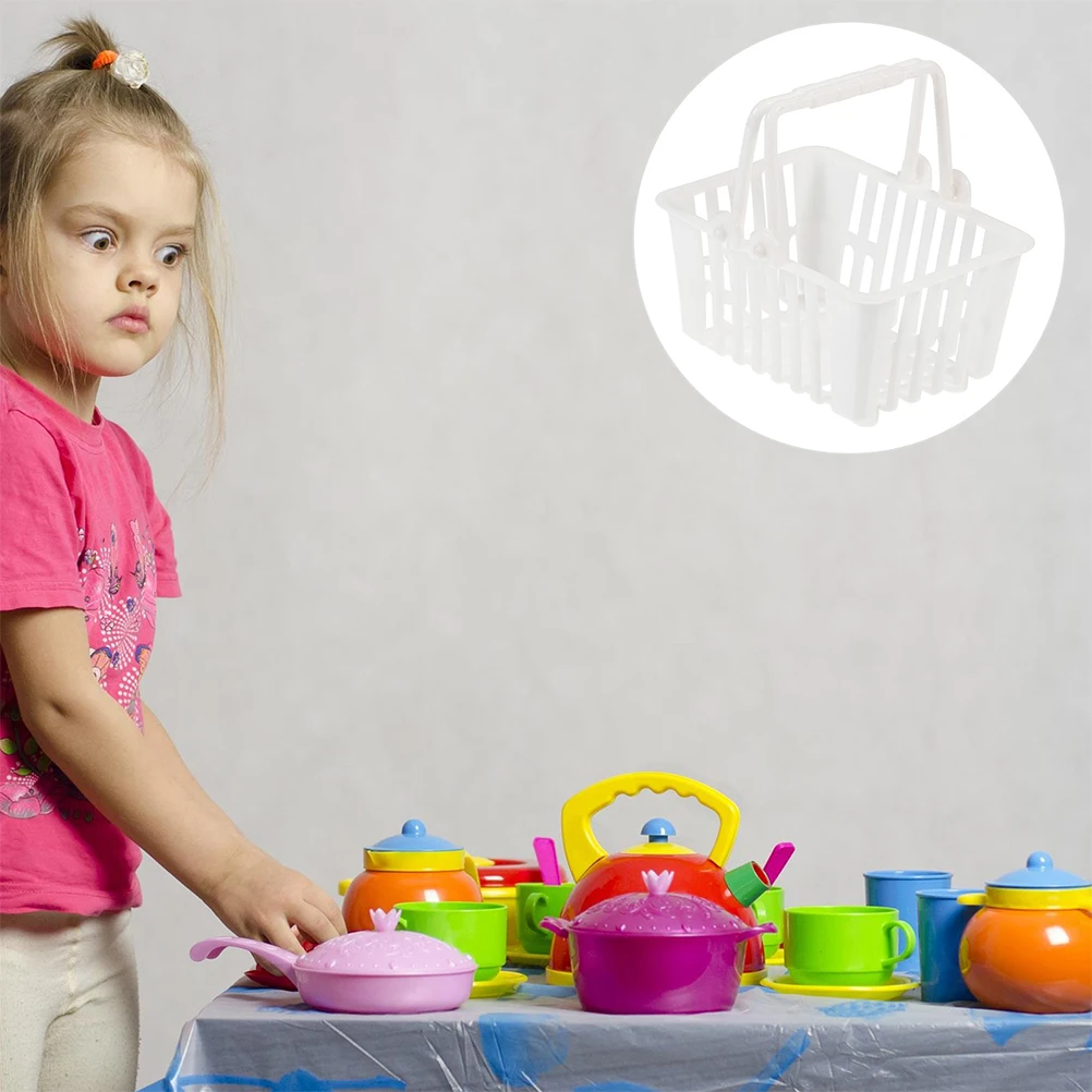 12 قطعة من سلال اللعب الصغيرة لتخزين حلوى الأطفال، سطح أملس من البلاستيك عالي الجودة، لا توجد إصابة، سهل التخزين