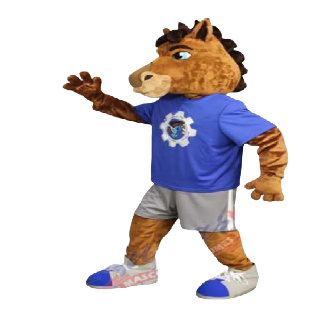 Mustang mascote traje cavalo personalizado fantasia anime cosplay kit mascotte tema fantasia vestido carnaval traje b0728