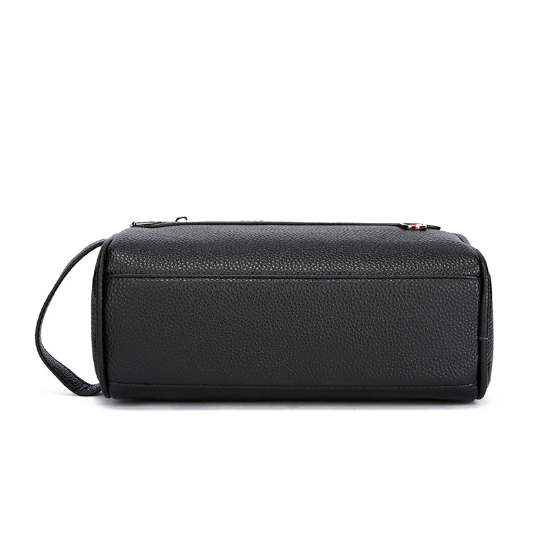 Hohe Qualität Weiches Leder Männer Taschen Mode Business Clutch Tasche Casual Reise handtasche Telefon Geldbörse Designer für Männliche Geburtstag Geschenk – Detail 15