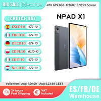 N-ONE NPad X1 Tablet PC 8GB RAM+128GB ROM 10.95'' 2000*1200 FHD IPS Android 13 4G LTE 8-Cores MTK G99 Fast Charging WIFI BT5.1