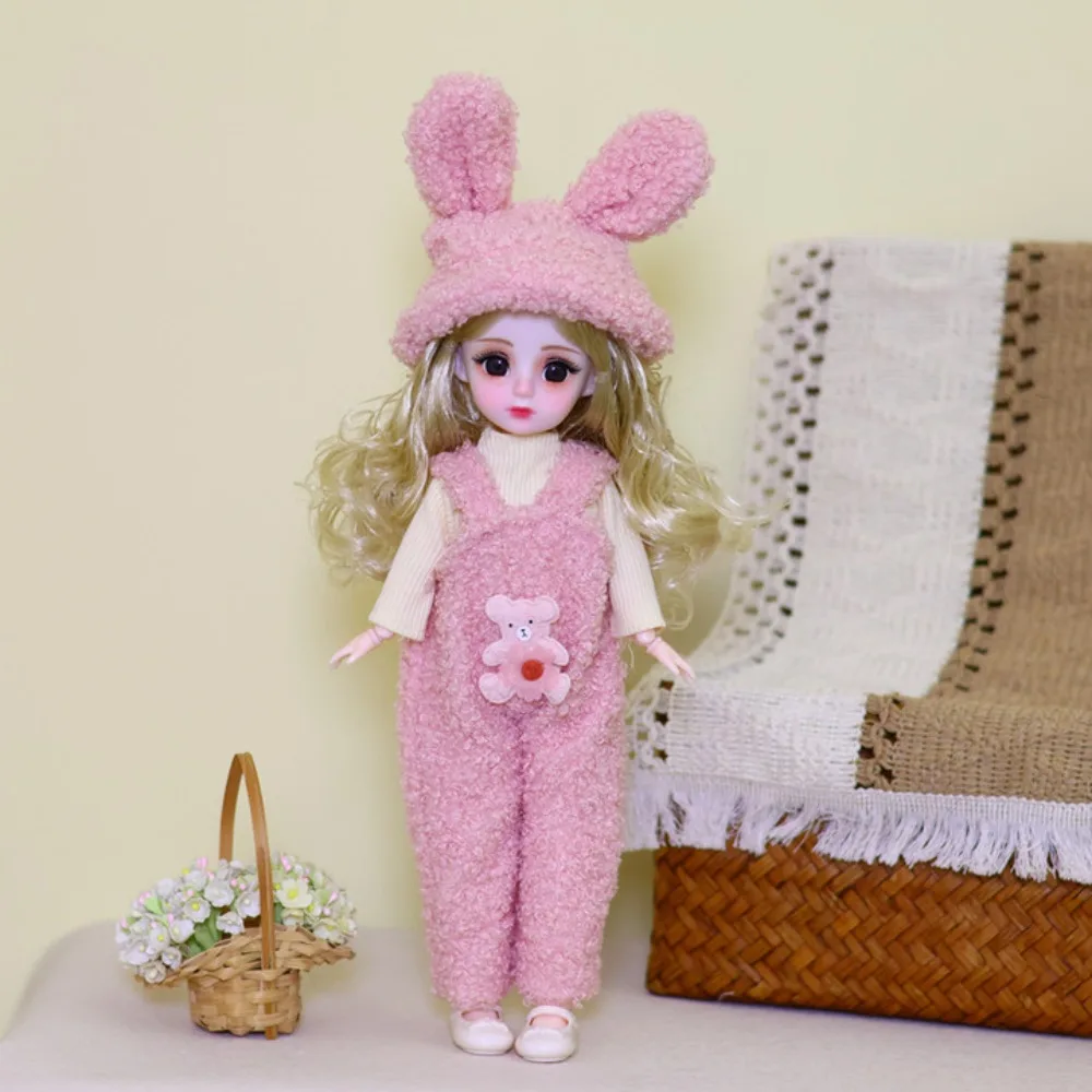 

1/6 SD 30cm Bjd Doll with Clothes Long Hair with Wig Make Up Princess Dress Up BJD Dolls Elegant Attractive Eyes