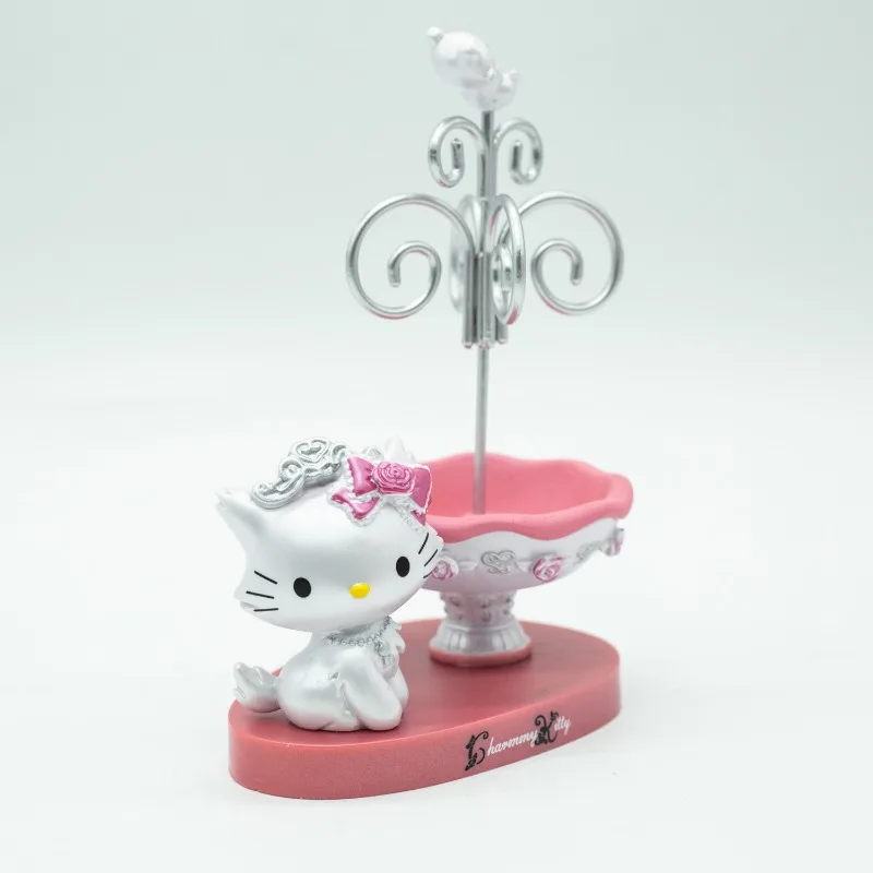 Cartoon Anime Figure Cute Hello Kitty Pets Charmmy Kitty Action Figure Model Doll Toys Desktop Decoration Kids Gifts