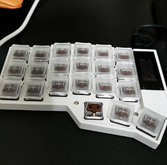 

Corne Split Keyboard Kit Bluetooth Wired Low Profile Keyboard Ergonomic Hot Swap DIY Custom kaih v1 v2 Mechanical Keyboard