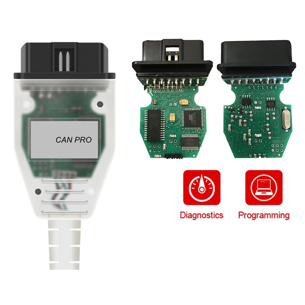 New for VAG Can Pro 5.5.1 USB Dongle OBD OBD2 for most Car Diagnostic Cable VCP Scanner Auto Tool for CAN BUS+UDS+ K-line UDS