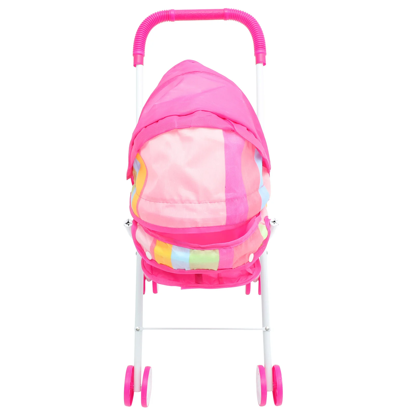 Stroller Party Games Toys Stuff Play Mini Wagons Decorations Oxford Cloth Iron Frame Carriage Dolls Small Child Girl