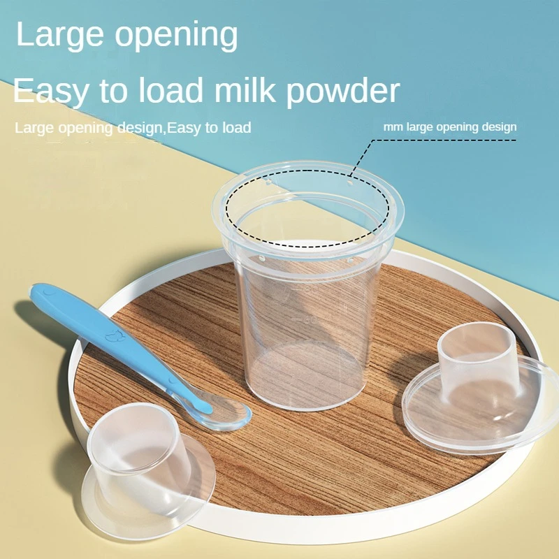 1pcs Durable Portable Baby Formula Container BPA Free Transparent Milk Powder Dispensers Feeding Supplies Milk Powder Box