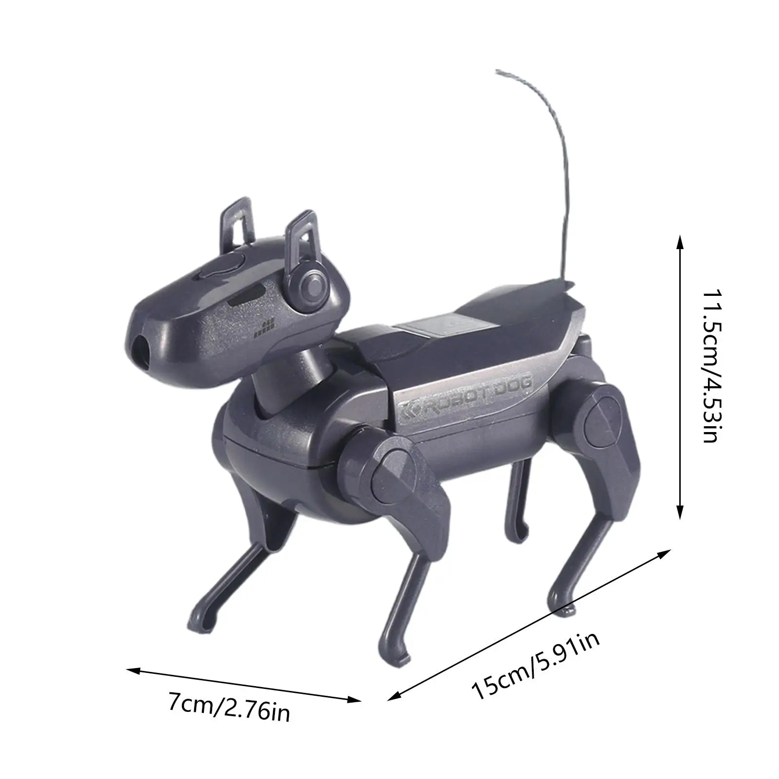 Remote Control Robot Dog Interactive Dancing Electric Pet Remote Controlled Robot Dog Toy For Kids Boys Girls Family Friends