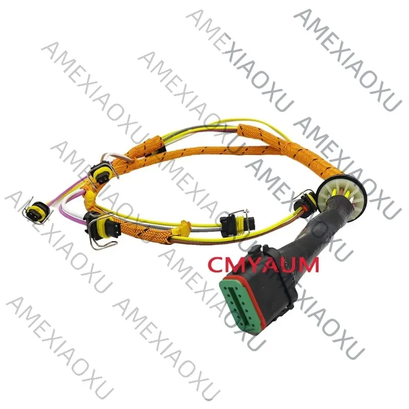 

222-5917 2225917 AMEXIAOXU Новый жгут проводов топливной форсунки C7 для экскаваторов Caterpillar 325D 329D, запчасти и аксессуары