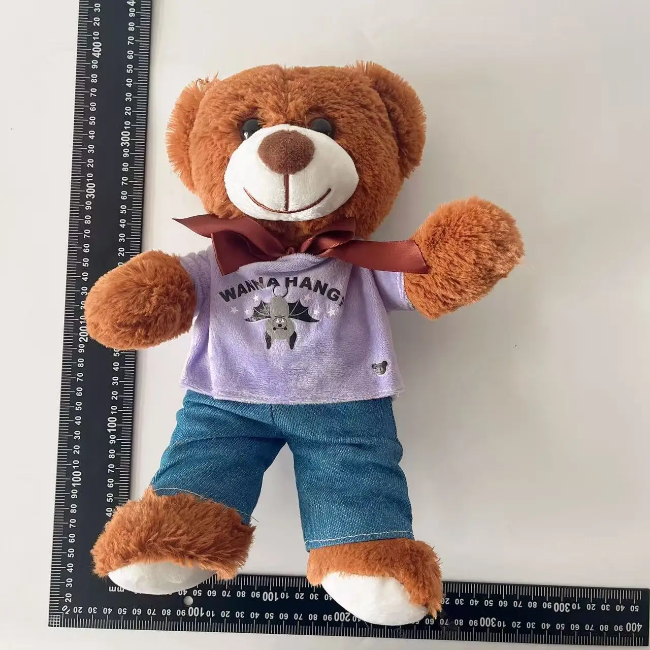 

Build A Bear Posable Bat Plush 2025 Accessories Doll Merch Plush Bat Toy Halloween Christmas Gift