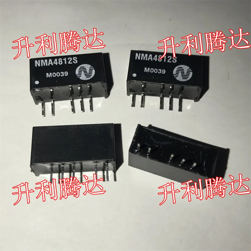

100% Original New 2PCS/LOT NMA4812S SIP5 DC converter 1W DUAL 48V/12V
