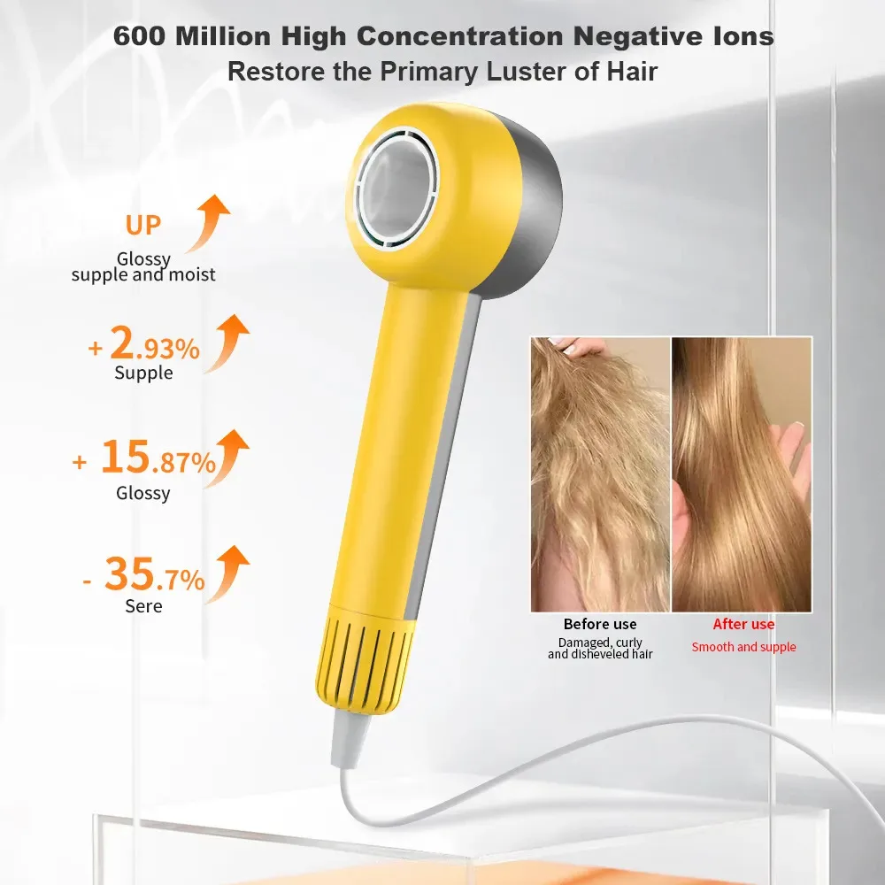 

Portable Light Weight Hair Dryer Women Negative Ionic Hair Dryer High Speed Professional Hair Dryer With Diffuser