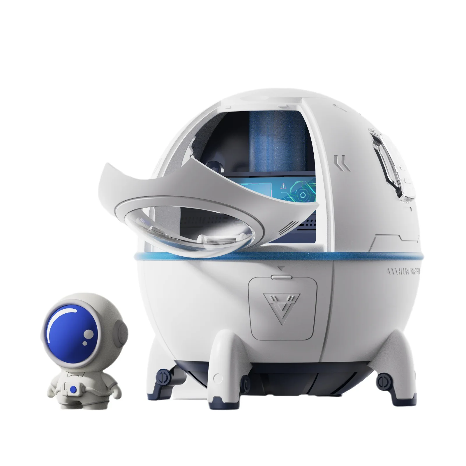 New space capsule mini home heavy fog air bedroom office desktop small portable humidifier aromatizador de ambiente eletrico ce