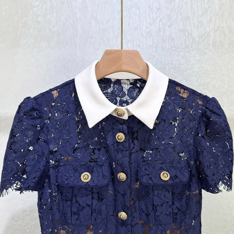 Diamanti di qualità rosa lana intrecciata Tweed due pezzi Set donna autunno inverno abiti corti