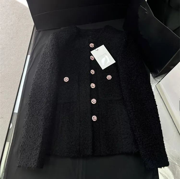 Customization European women's fashion 2026 spring new collection Long-sleeved single-button woolen coat fashion set view 3