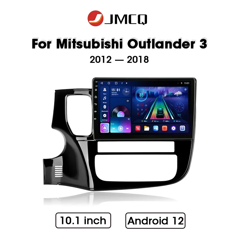 

10" Car Radio For Mitsubishi Outlander 3 2012 2014 2015 2016 2017 2018 Android 12 Carplay Multimidia Video Player Navi Head Unit