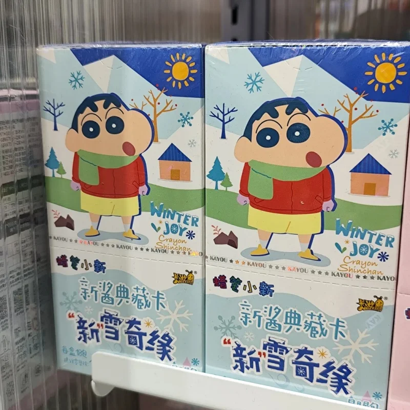 

Оригинальные коллекционные карты Kayou Crayon Shin-Chan серии "Xian Yan Bao" Vol.5: Новые приключения на снегу. Аниме-коллекция. Подарок. В наличии.