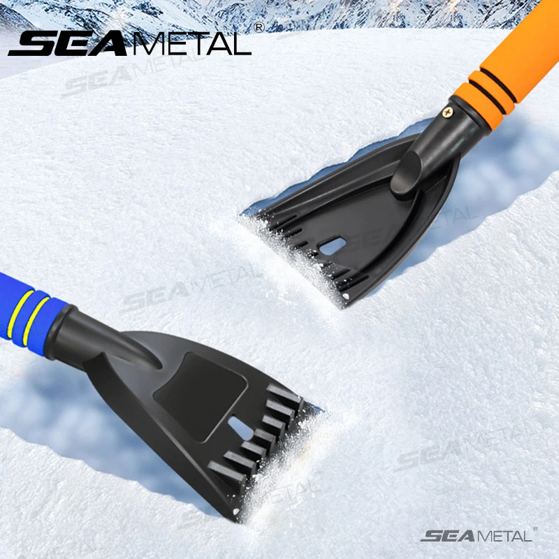 Seametal Auto Schnees chaufel Eiskra tzer Reinigungs werkzeug kratz frei Auto Windschutz scheibe Schnee räumer Reiniger für Winter Autozubehör
