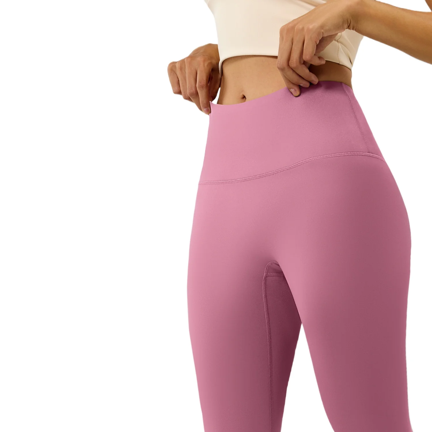 High Waisted Women Leggings Compression Peach Hip Lifting Yoga Pants Running Sports Women's Tight Pants Womens Pants