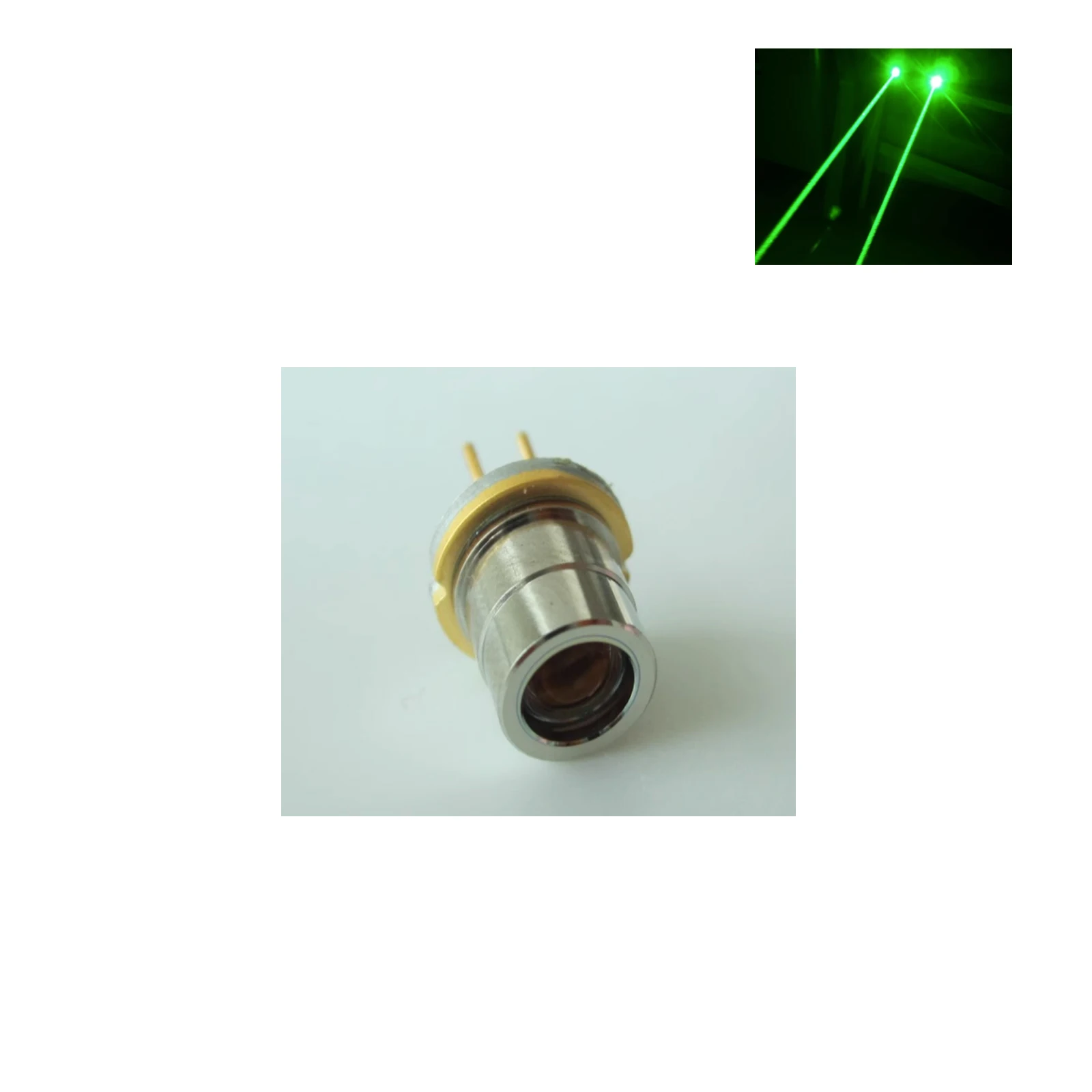 

1pcs High Power NUGM06 1.65W 525nm Grass Green Laser Diode Head