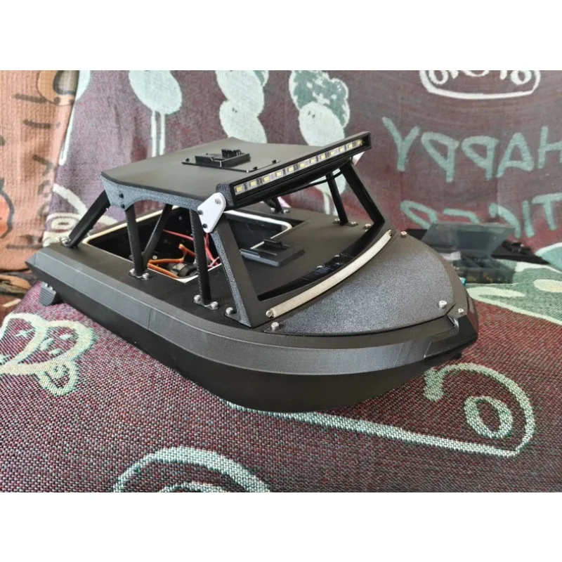 Roof Light for 3D Printed HBY Kart Boat – 5V LED Top Light with Extended Bracket Upgrade No-Drill Install